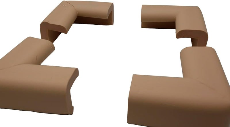 Daiso Impact Resistant Corner Cushion - Beige (1.37in x 2.75in) - Image 2